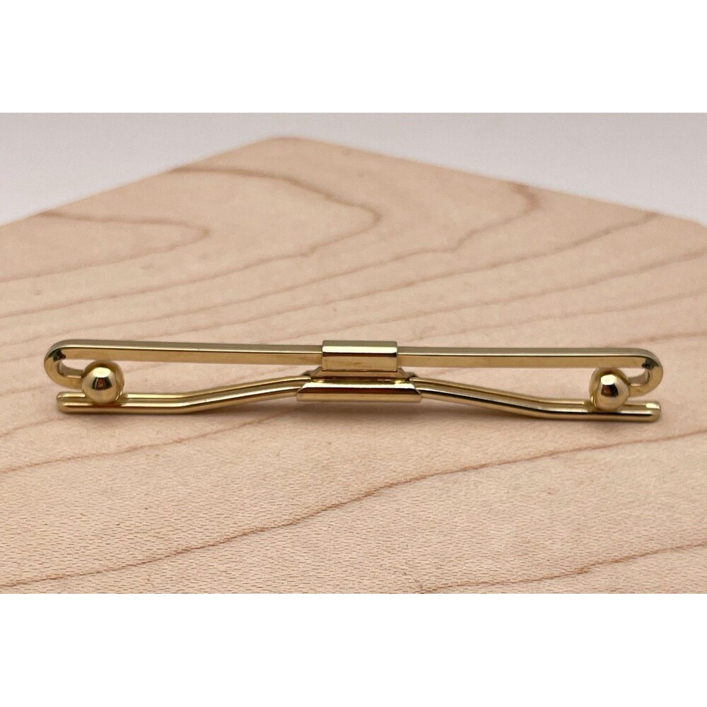 Vintage Men’s Gold Tone Bar Tie clip